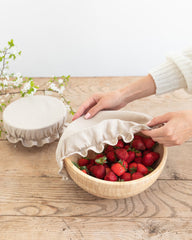 Natural bowl cover set of 2