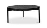 Mendez Outdoor Coffee Table Black