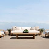 Breeze Xl Teak 3 Seat Sofa