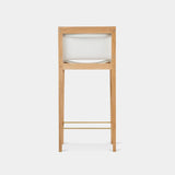 BYRON TEAK Bar Stool