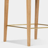 BYRON TEAK Bar Stool