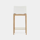 BYRON TEAK Bar Stool