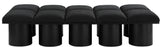 Pavilion - 10 Piece Modular Bench With Black Base