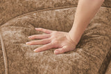 MYLO 110" 3-Seater Sofa with 1 Ottoman