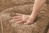 MYLO 110" 3-Seater Sofa with 2 Ottomans