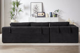 NOUVA 108" Chenille Left Chaise Sectional
