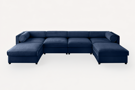 PERTH 142" Sofa 4 Seater with 2 Ottoman