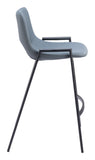 Desi Counter Stool (Set of 2) Azure Gray
