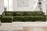 CLOUDIES 173" 4 Seater Sofa with 1 Ottoman