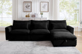 PERTH 122" 3-Seater Sofa with 1 ottoman