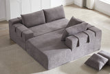 NOUVA 108" Chenille Right Chaise Sectional