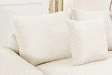 DESEO 130" 3-Seater with 1 Ottoman