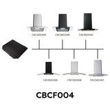 CIARRA Carbon Filter for Curved Glass Cooker Hoods CBCF004-OW
