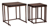 Shimai Nesting Tables (2-Piece) Bronze