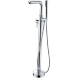 Sens 2-Handle Freestanding Claw Foot Tub Faucet with Hand Shower in Polished Chrome