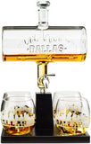 Wine & Whiskey Decanter Set 1100ml