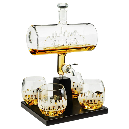 Wine & Whiskey Decanter Set 1100ml