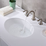 Rhodes Series 21.5 in. Ceramic Undermount Sink Basin in White