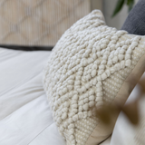 Coco Hand Woven Pillow With Insert