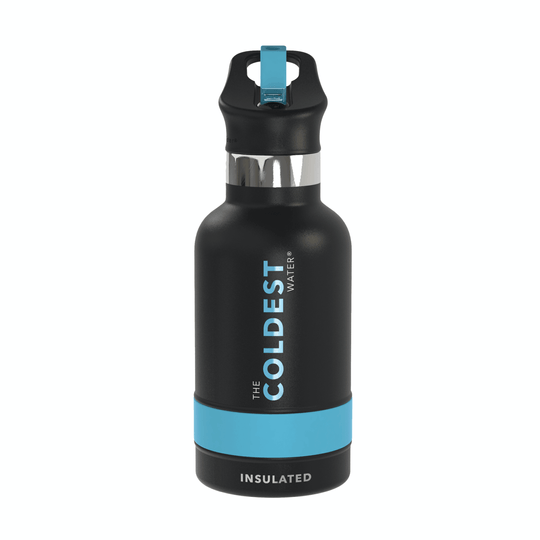 Sports Water Bottle Matte Black