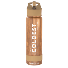 Water Bottle Executive Wood