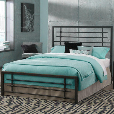 Modern Industrial Bed Frame Colton