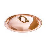 Mauviel Copper Curved Lid With Brass Handle