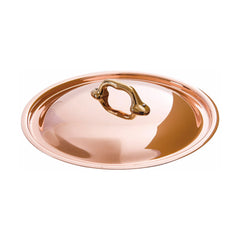 Mauviel M'Heritage 150 B Copper Lid With Brass Handle, 4.7-In