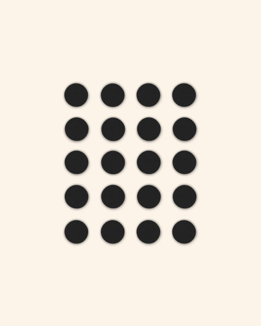 Cover stickers | black