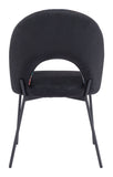 Merion Dining Chair (Set of 2) Multicolor Print & Black