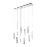 Elysian 10 Light Chandelier // Chrome
