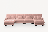 CLOUDIES 173" Sofa 4 Seater with 2 Ottoman