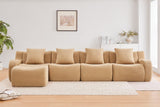 ROMA 148" 4-Seater Sofa with 1 Ottoman