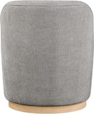 Clarita - Chenille Swivel Accent Chair