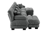 CLOUDIES 173" Sofa 4 Seater with 2 Ottoman