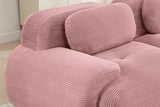 MIA 82'' Loveseat with 2 Ottomans