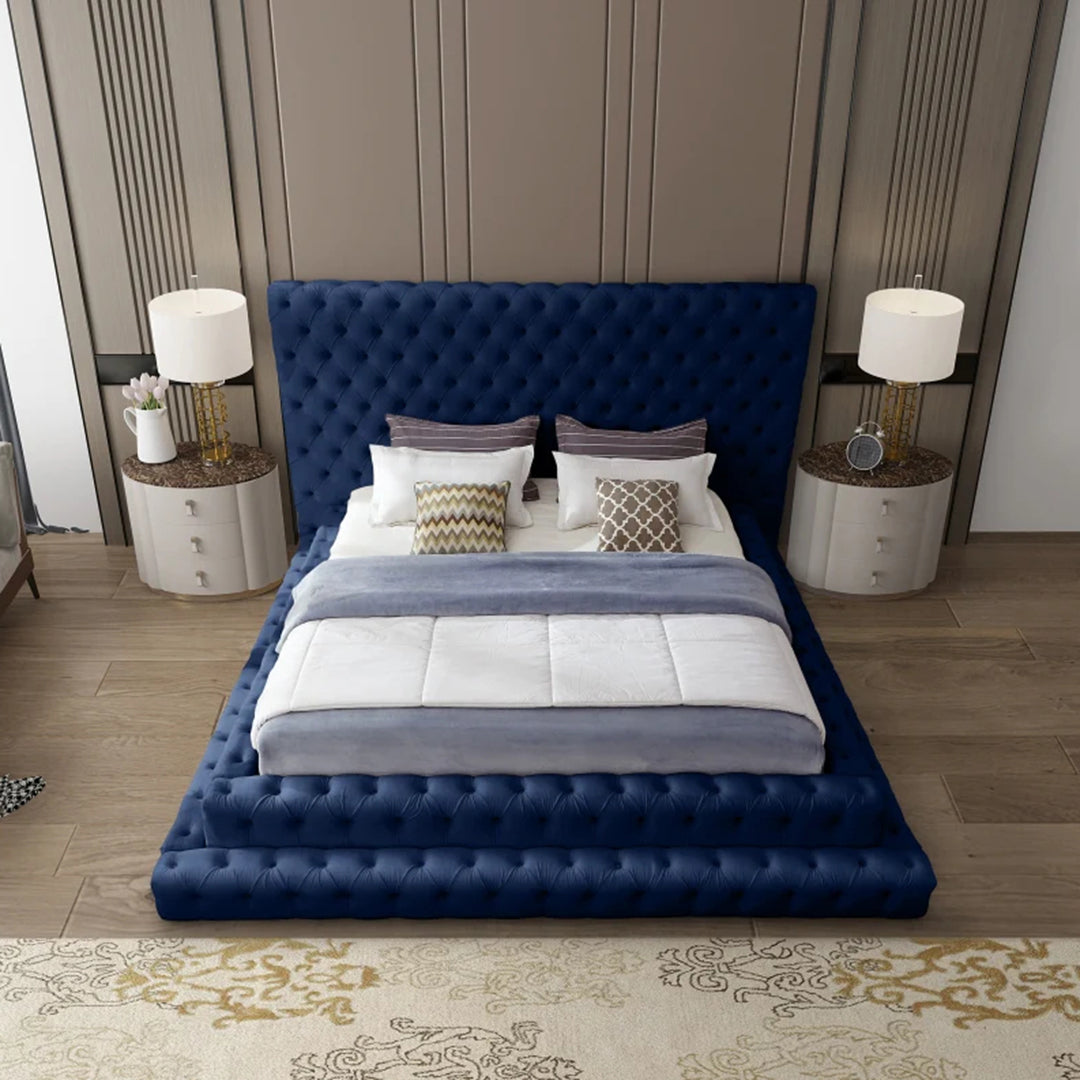 Revel Velvet King Bed