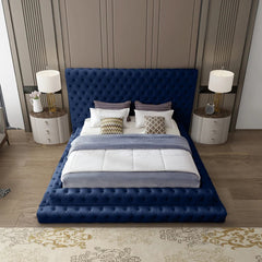 Revel Velvet King Bed