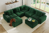 CORDELIA 116" 5-Seater Sectional with 2 Ottomans