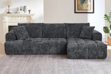 ELARA 108" Chenille Right Chaise Sofa