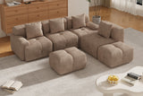 NEXO 135" 4-Seater Sofa with 2 Ottomans
