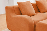 ROMA 148" 4-Seater Sofa with 1 Ottoman
