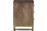 VARIN 17" Rustic Modern Nightstand