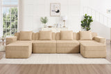 MARTHA 153" 4-Seater Sofa with 2 Ottomans