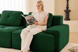 CORDELIA 82" Loveseat with 1 Ottoman