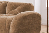 MYLO 140" 4-Seater Sofa with 2 Ottomans