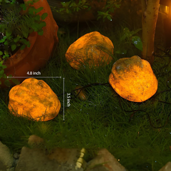 Solar Stone Glow Light