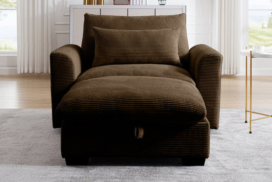 PERTH 51" Single Sofa with 1 Ottoman