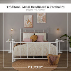 Dexter Metal Headboard and Footboard Combo