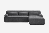 ZELAR 102" Chenille Right Chaise Sofa